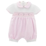 Pink Peter Rabbit Inspired Romper Suit