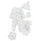 Winnie the Pooh 5 Piece Sleepsuit Starter Set