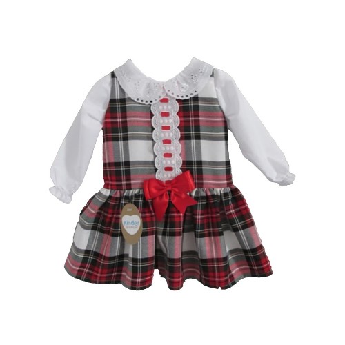 Spanish Style Dress with Blouse Outfit