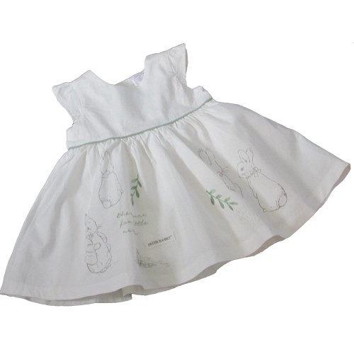 Peter Rabbit Dress with Green Detailing