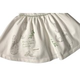 Peter Rabbit Dress with Green Detailing