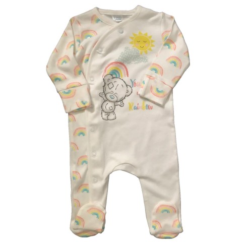 Tiny Tatty Ted "You're my Rainbow" Sleepsuit