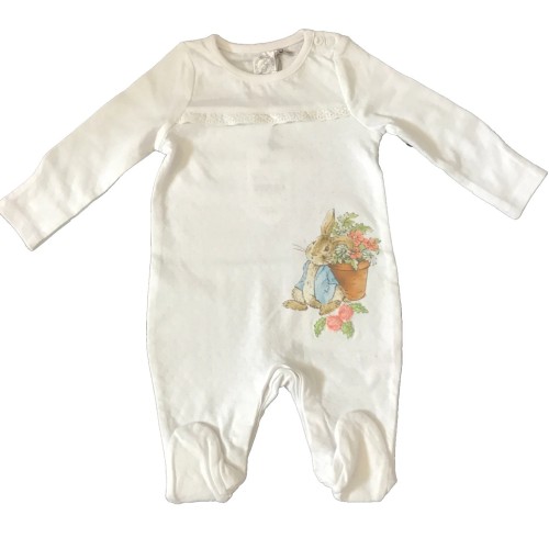 Peter Rabbit with Plant Pot Sleepsuit
