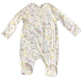 Peter Rabbit Girls Floral Sleepsuit &amp; Hat