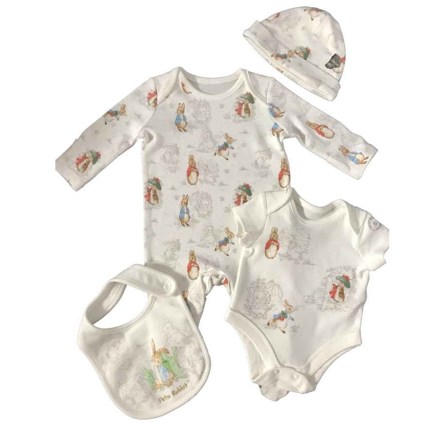 Peter Rabbit Sleepsuit 4 Piece Starter Set