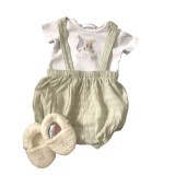 Peter Rabbit  Dungaree And Shoe Set