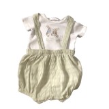 Peter Rabbit  Dungaree And Shoe Set