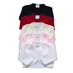 Bolero Plain Knit Cardigan