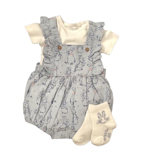 Peter Rabbit Romper Suit And Socks Outfit