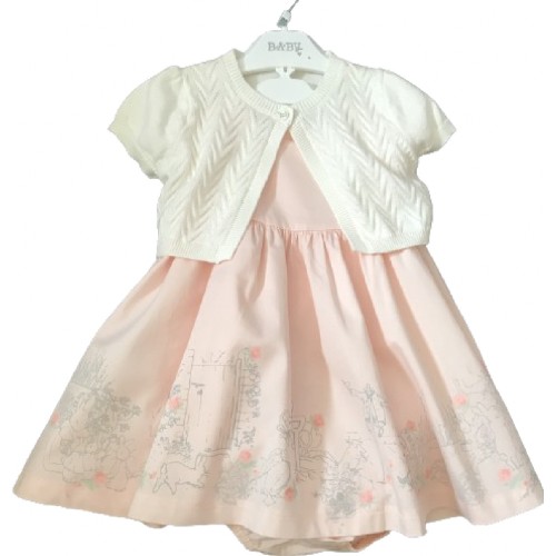 Peter Rabbit Dress And Bolero Cardigan