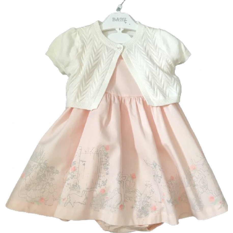 Peter Rabbit Dress And Bolero Cardigan