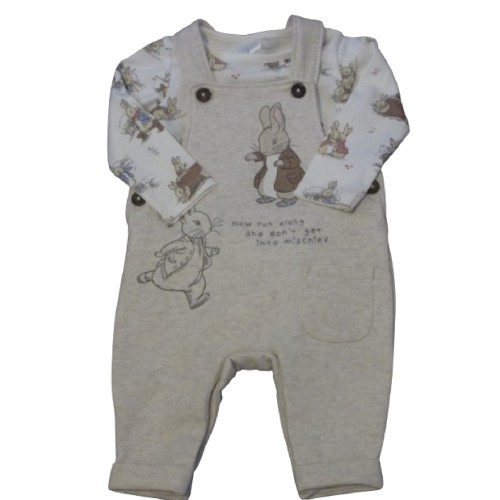Peter Rabbit 2 Piece Dungaree Outfit