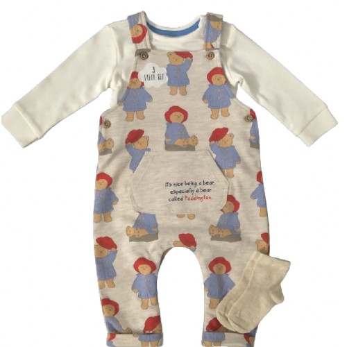 Paddington Bear Dungarees And Socks