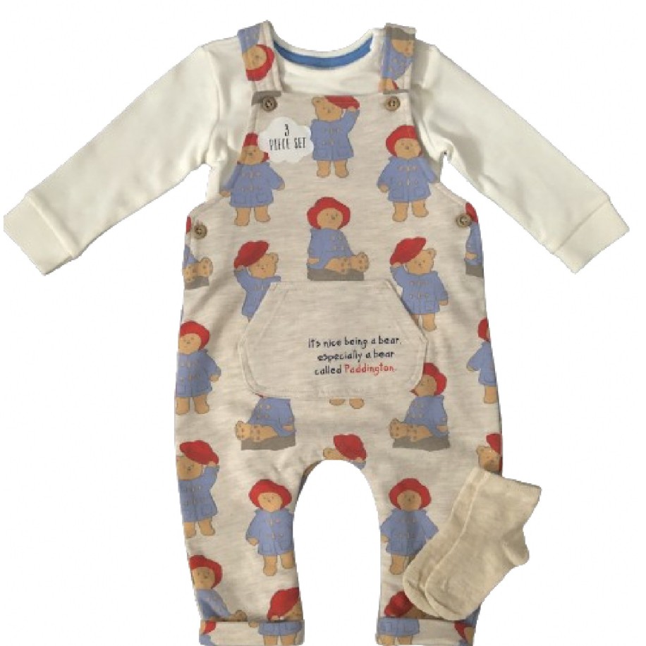 Paddington Bear Dungarees And Socks