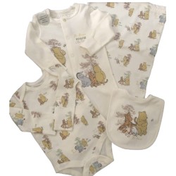 Winnie the Pooh 4 Piece Sleepsuit