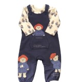 Paddington Bear 2 Piece Dungaree Set