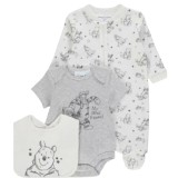 Disney Winnie the Pooh Sleepsuit 3 Piece Set