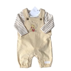 Winnie the Pooh 2 Piece Dungaree Set