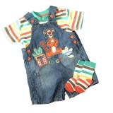 Tigger -Winnie the Pooh 2 Piece Dungaree Set