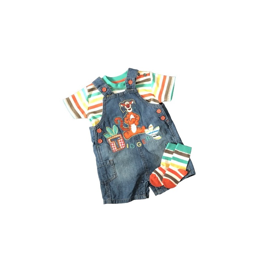 Tigger -Winnie the Pooh 2 Piece Dungaree Set