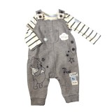 Winnie The Pooh Navy Dungarees Set