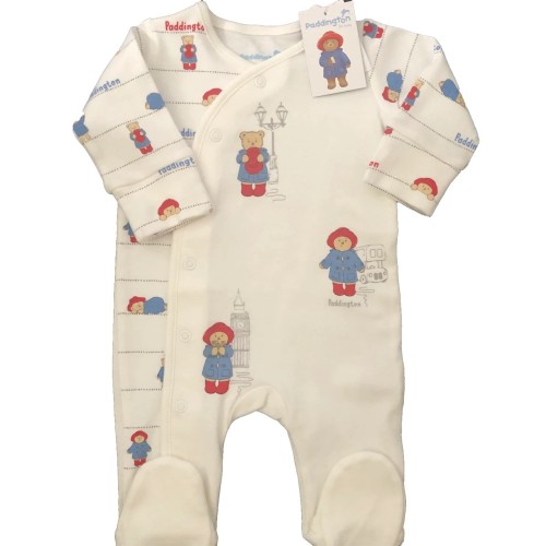 Unisex Paddington Bear Sleepsuit