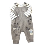 Winnie The Pooh Navy Dungarees Set