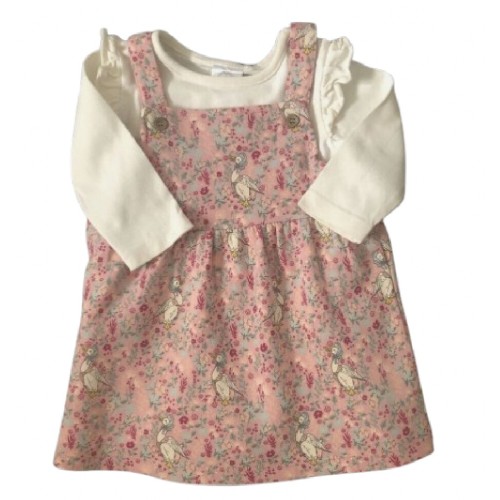 Peter Rabbit Baby Girls DressAnd Top Set