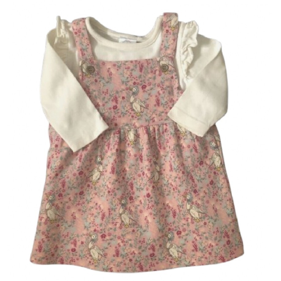 Peter Rabbit Baby Girls DressAnd Top Set