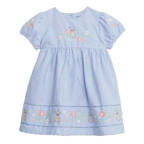 Peter Rabbit Soft Cotton Dress And Socks
