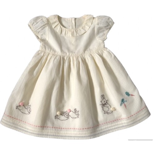 Peter Rabbit Cream Beatrix Potter Character Dress