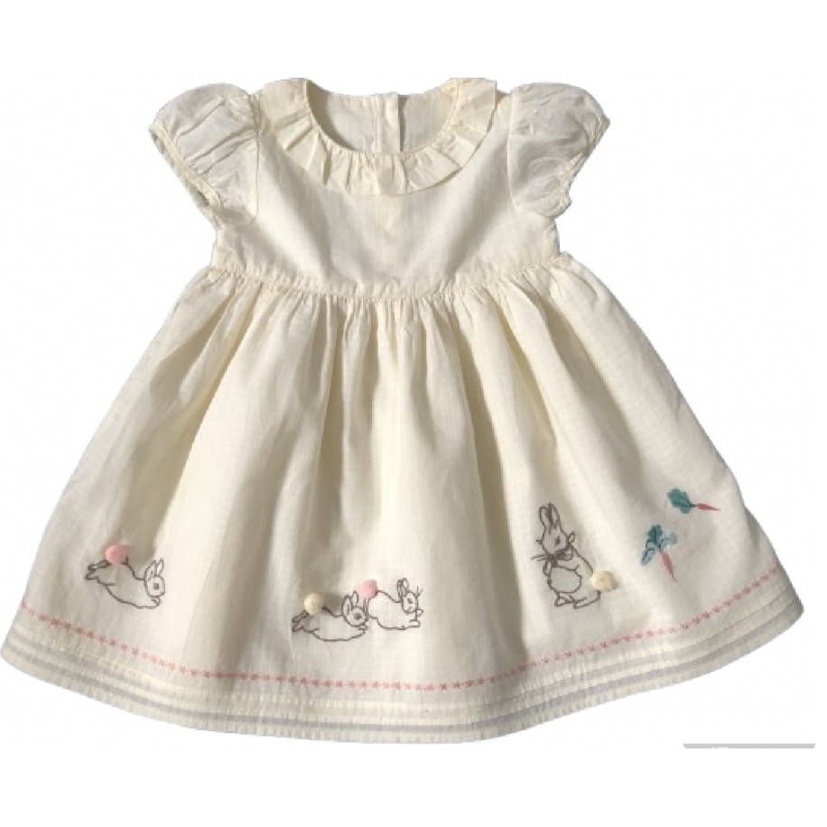Peter Rabbit Cream Beatrix Potter Character Dress