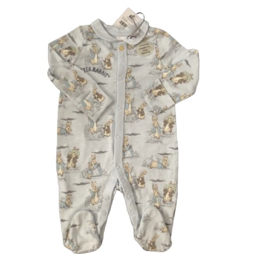 My First Christmas Peter Rabbit Romper Hat Socks Set