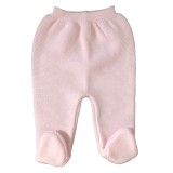 Pink Knitted Top And Trousers Hat Set