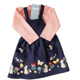 Jo Jo Mama Bebe Pinafore Dress
