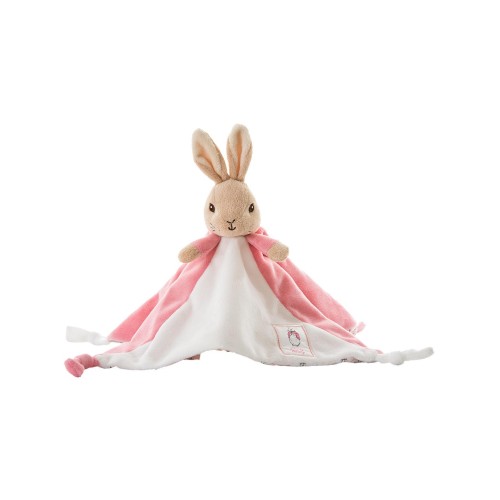 Official Flopsy Bunny  Baby Comfort Blanket - Beatrix Potter Soft Toy