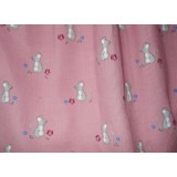 Pink Pattern Pinafore Dress