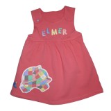 Orange Elmer Pinafore Dress
