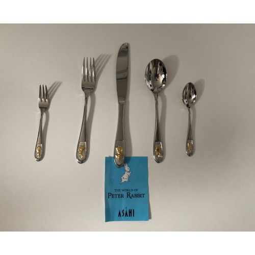 Peter Rabbit 5 Piece Stainless Steel Cutlery Set