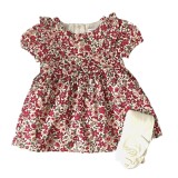 Dress Cardigan &amp; Tights Outfit