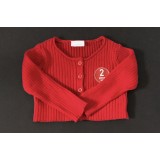 Woodland Dress &amp; Red Cardigan