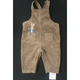 Cotton Cord Dungarees &amp; Top Set