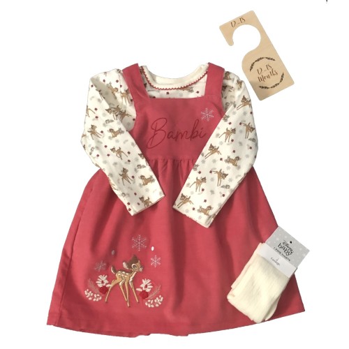 Bambi Dress And Tights Set