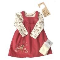 Bambi Dress And Tights Set