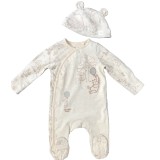 Winnie The Pooh Unisex Sleepsuit and Hat