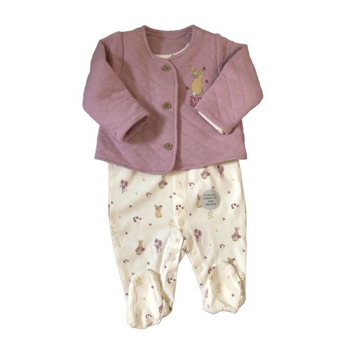 Peter Rabbit  Jacket And Sleepsuit Set