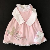 Pink Bunny Dress Set