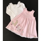 Pink Bunny Dress Set
