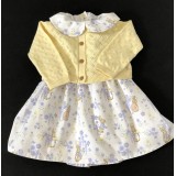 Peter Rabbit Dress And Cardigan Set