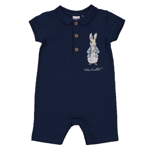 Peter Rabbit Pique Romper Outfit